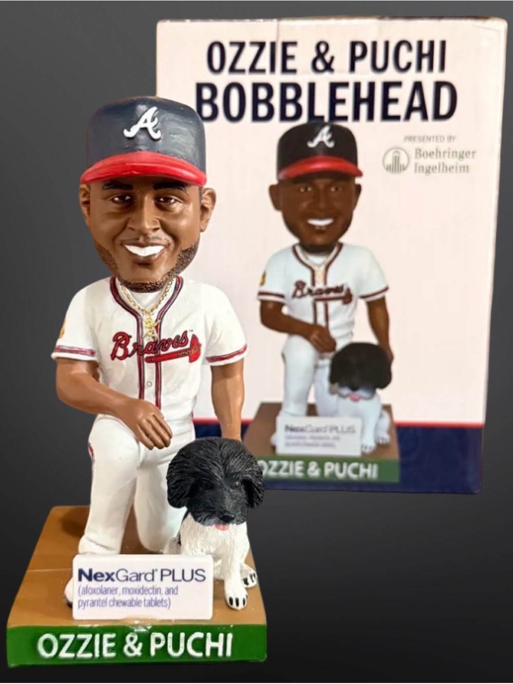 2024 Atlanta Braves Ozzie Albies & Puchi Bobblehead – New in Box